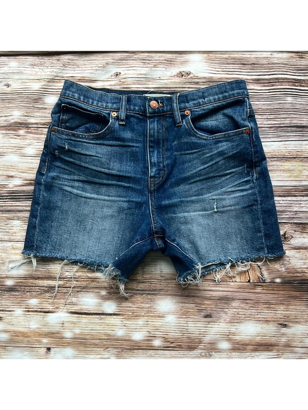 💙 Madewell High-Rise Denim Shorts